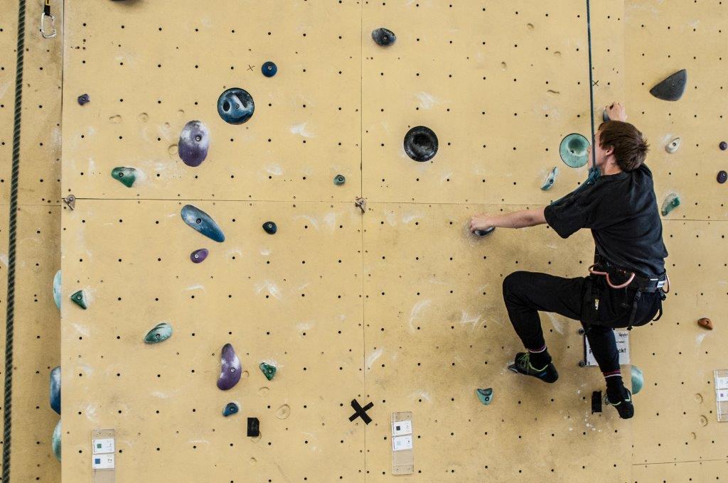 &Uuml;berwindung, Ausdauer und Kraftaufbau beim Klettern