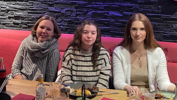 Daniela, Sophie und Lina