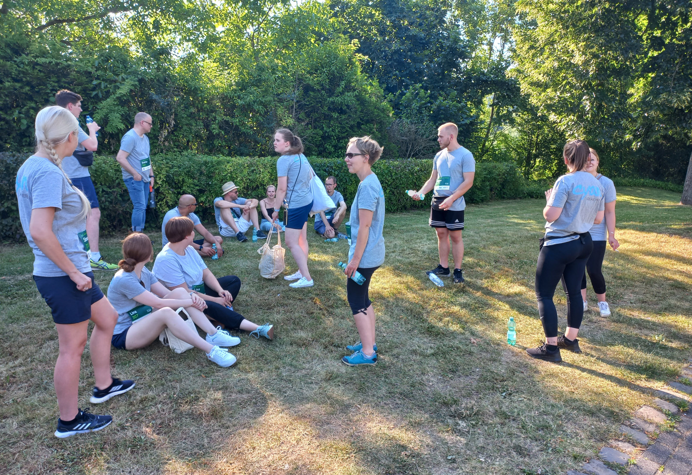 Letzte Vorbereitungen vor dem Start