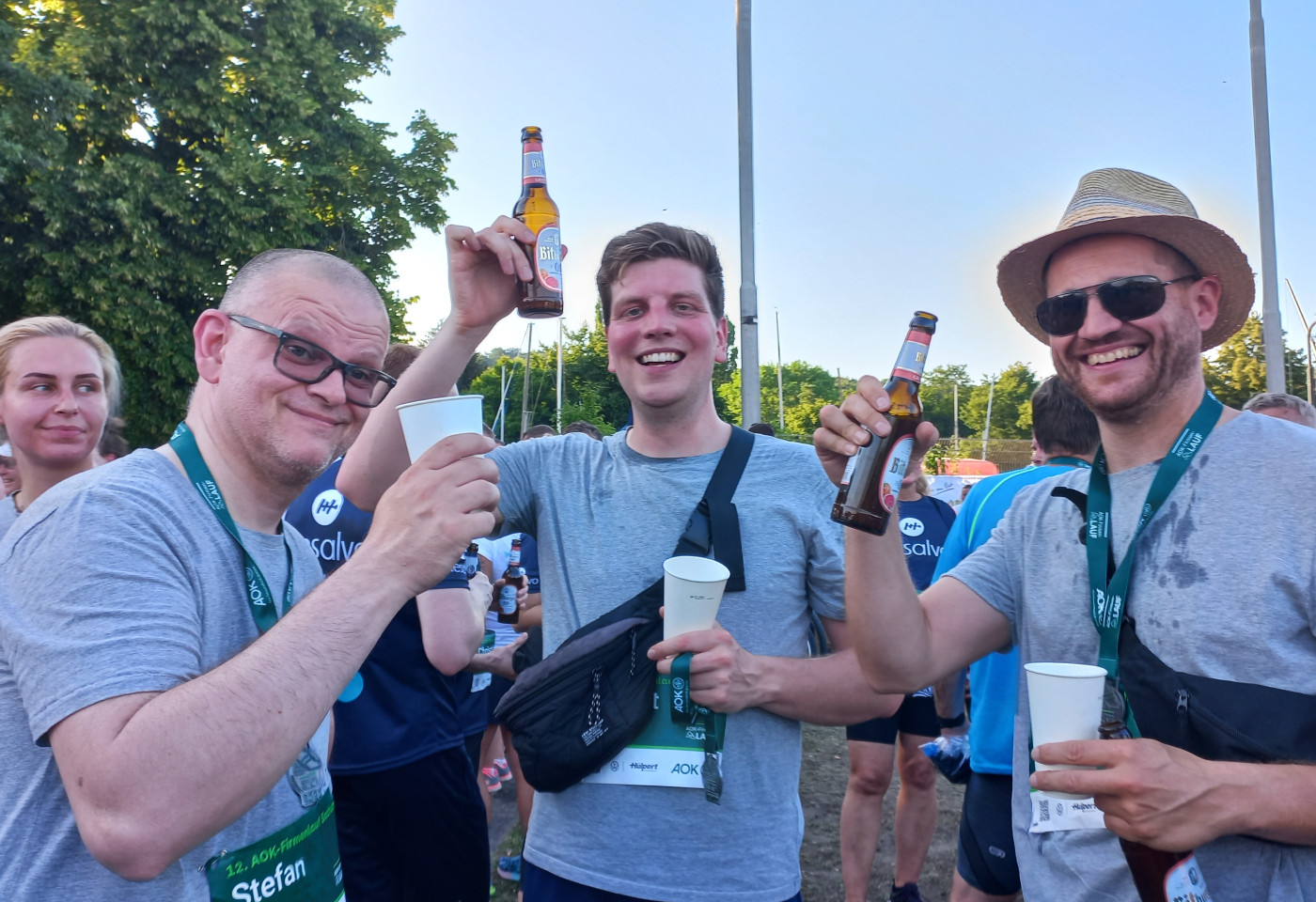 Stefan, Vincent und Manuel haben es geschafft
