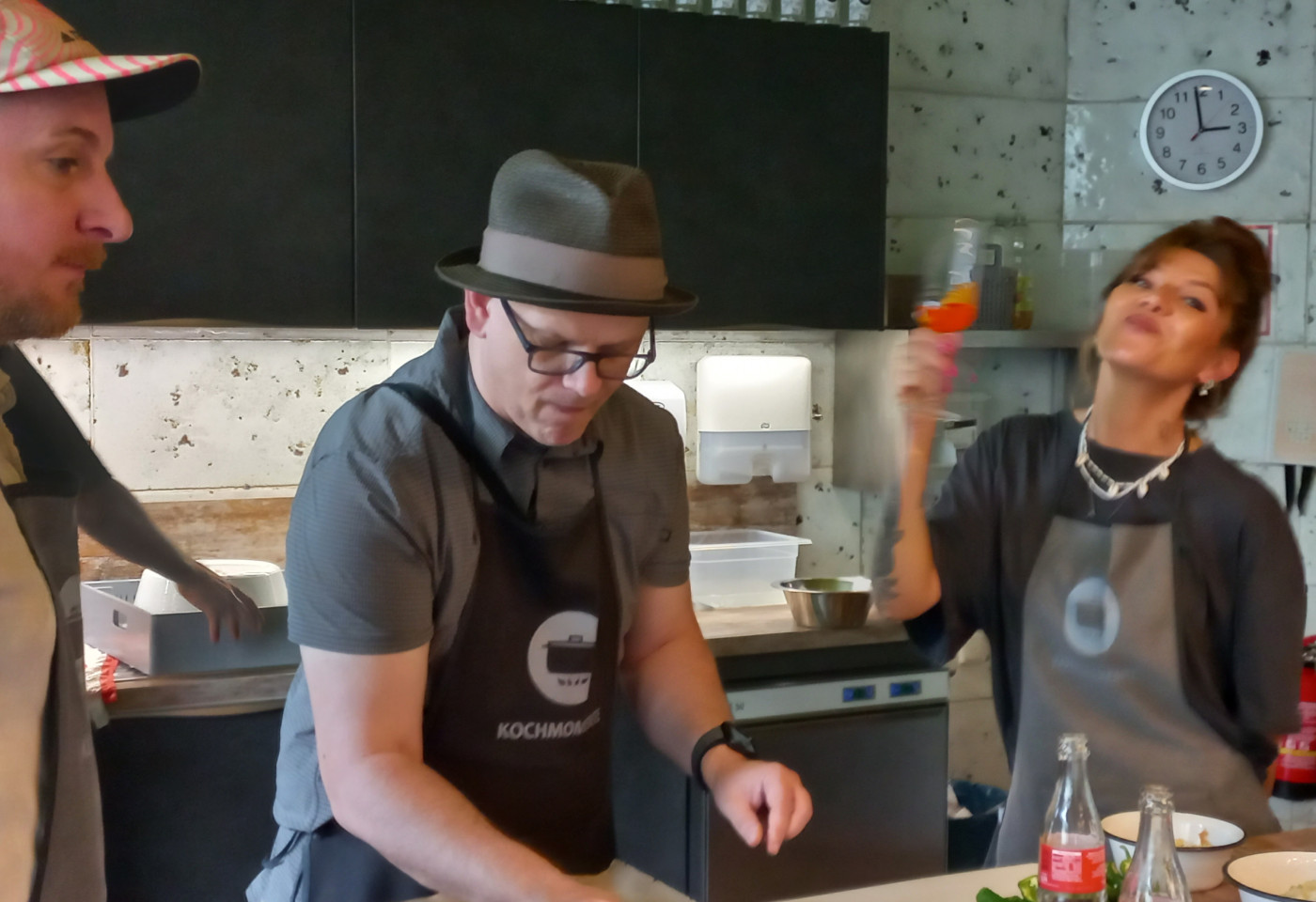 Christian, Stefan und Sam