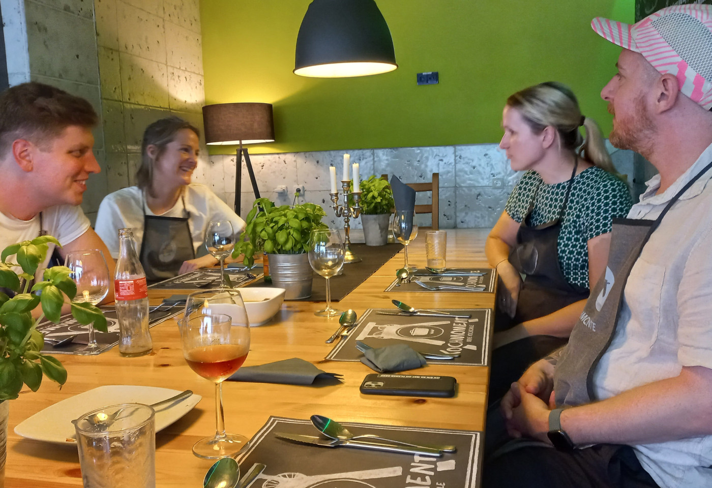 Nette Gespr&auml;che nebenbei