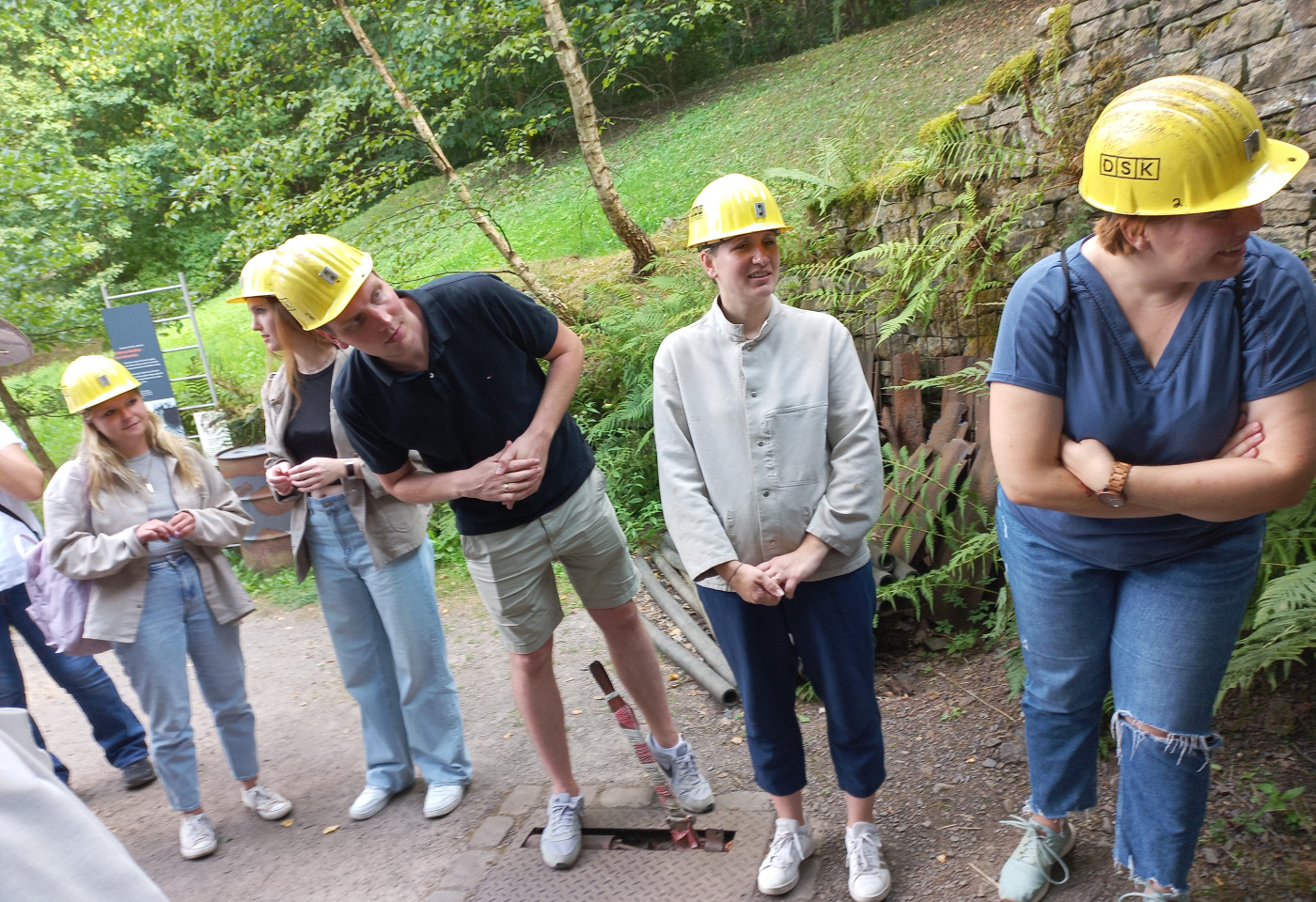 In den Schacht soll ich rein?