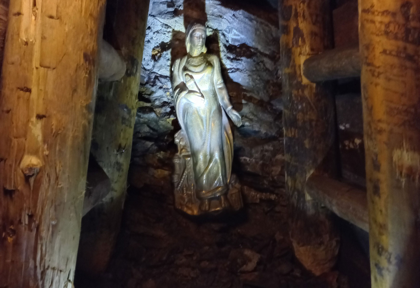 Die heilige Barbara, Schutzpatronin der Bergleute